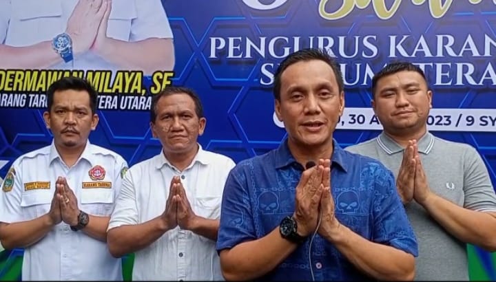 HALAL BI Halal Karang Taruna Sumut DEDI DERMAWAN : Jadikan Halal Bi Halal ini momentun kebersamaan kita