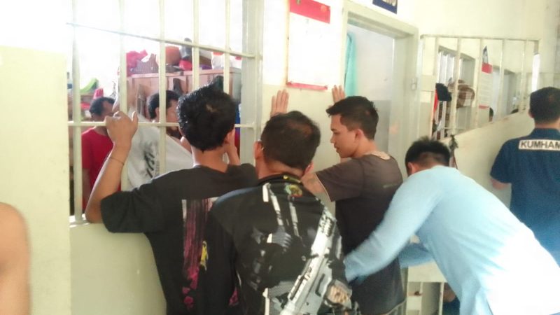 Laksanakan Perintah Dirjen PAS terkait Kunci Pemasyarakatan Maju (3+1), Rutan Kelas I Cipinang Lakukan Sidak Blok Hunian