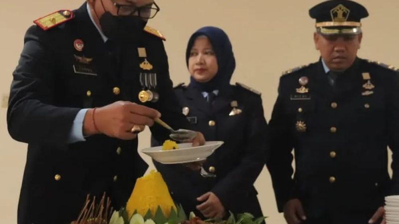 Lembaga Pemasyarakatan Kelas I Cipinang Ikuti Upacara Hari Bakti Pemasyarakatan Ke-59 Tahun 2023