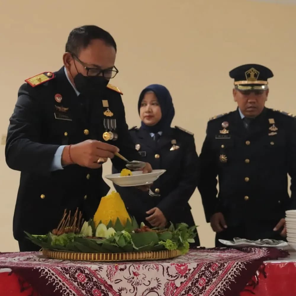 Lembaga Pemasyarakatan Kelas I Cipinang Ikuti Upacara Hari Bakti Pemasyarakatan Ke-59 Tahun 2023