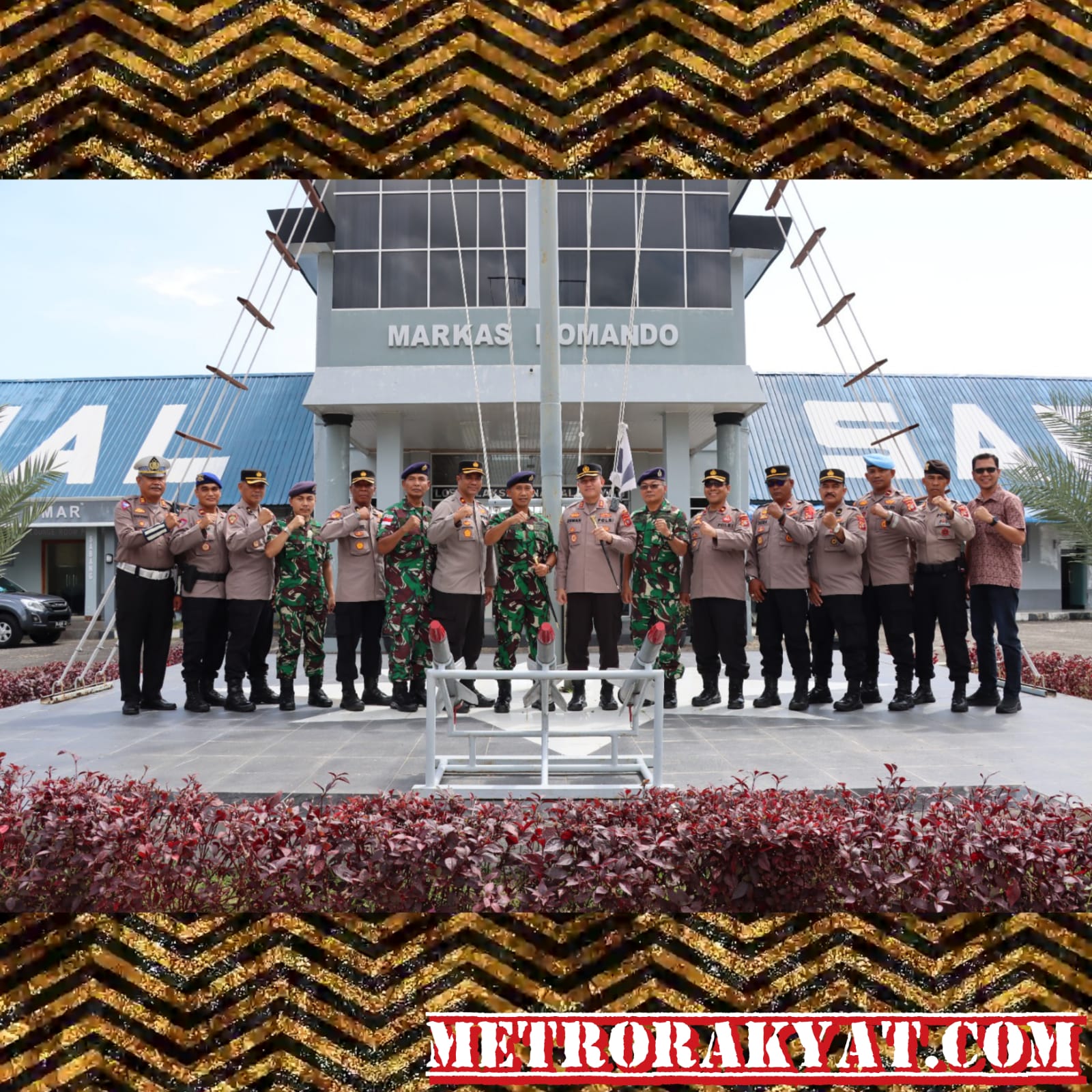 Jalin Sinergitas TNI Polri, Kapolres Sabang Kunjungi Lanal Sabang