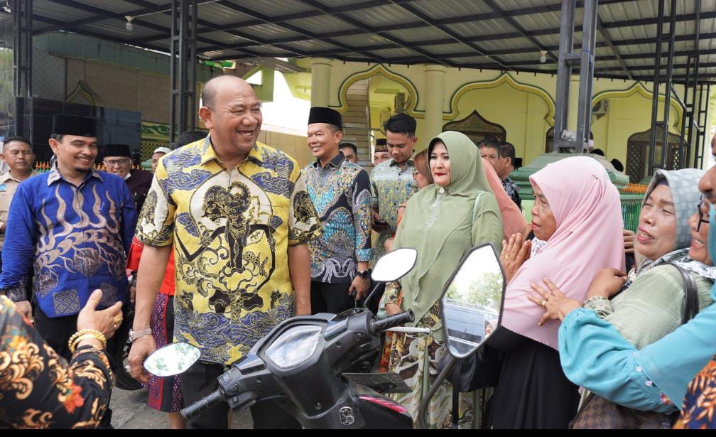 Halal Bi Halal dengan Para Tokoh, Syah Afandin Ajak Kokohkan Kebersamaan