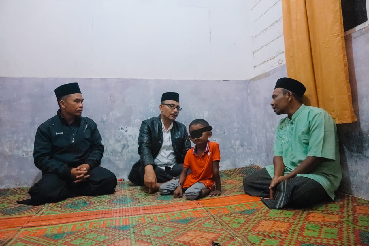 Kunjungi Bocah Bocor Jantung di Bener Meriah, Haji Uma Tanggung Biaya Selama di Jakarta