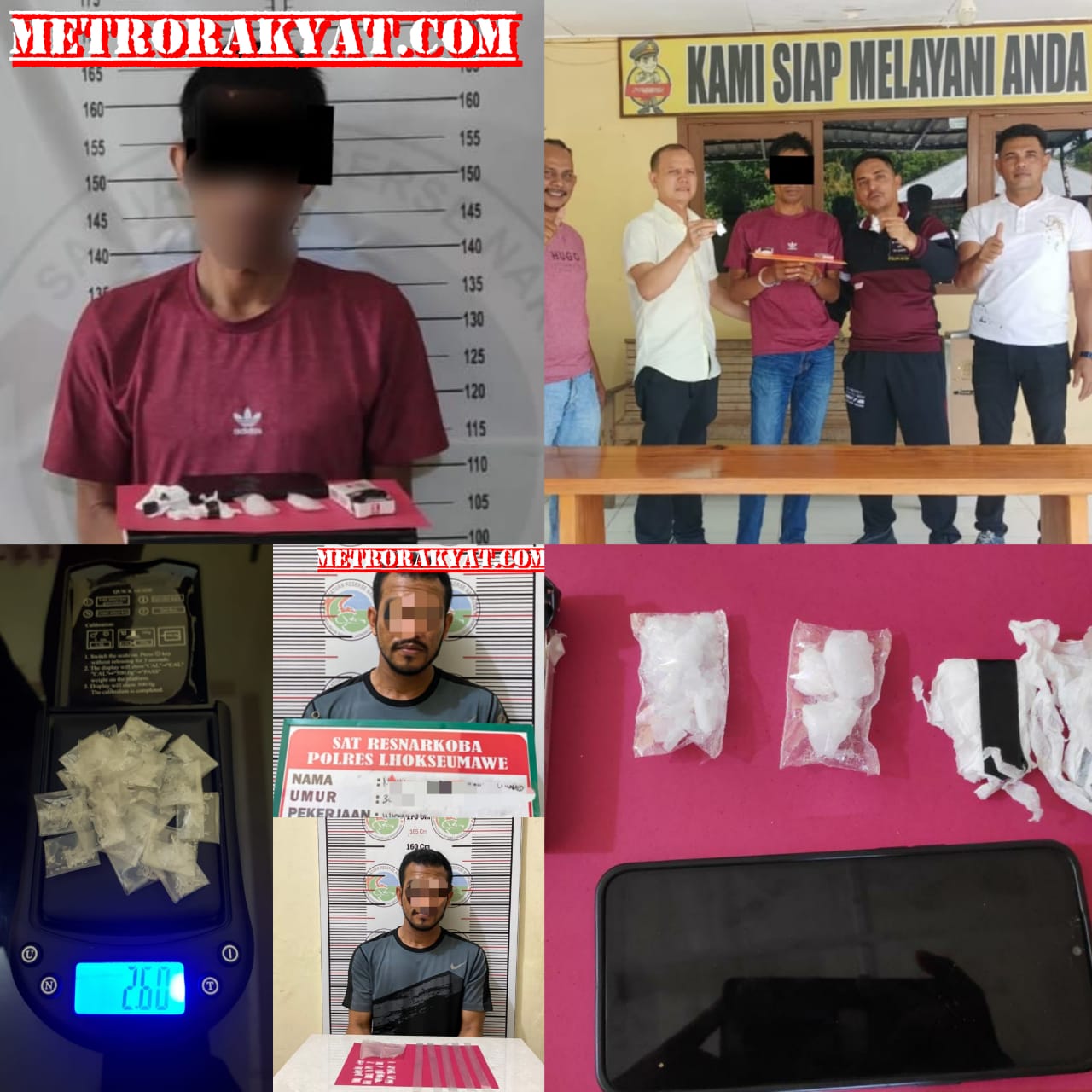 Simpan Sabu di Kamar Mandi, Seorang Wiraswasta di Pidie Ditangkap