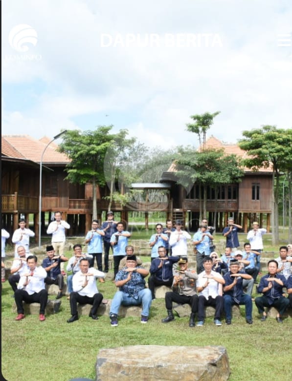 Diwakili Stap Ahli, Pj Bupati Tubaba Hadiri Rakerda JMSI