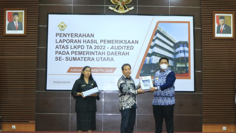 Pemkab Samosir Raih WTP Enam Kali Berturut-turut