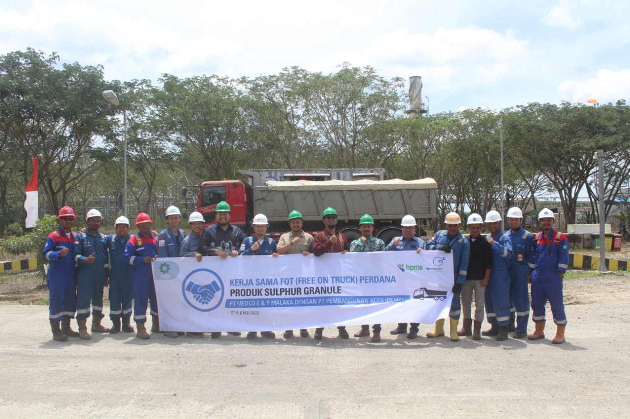 Medco E&P – Manfaatkan Sulfur Di Blok A Untuk Tingkatkan Pendapatan Asli Daerah Aceh