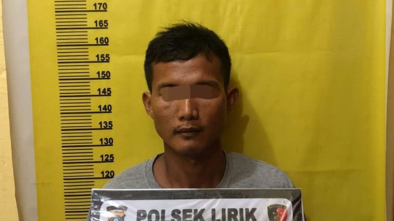 Setubuhi Anak Tiri  Dibawa Umur Hingga Hamil, Pria Biadab di Ringkus Polsek Lirik