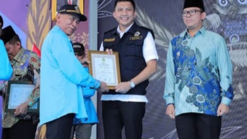 Pembukaan Pekan Daerah KTNA XV Provinsi Sumsel, Bupati Oi Dapat Penghargaan Adhi Bhakti Tani Dan Nelayan