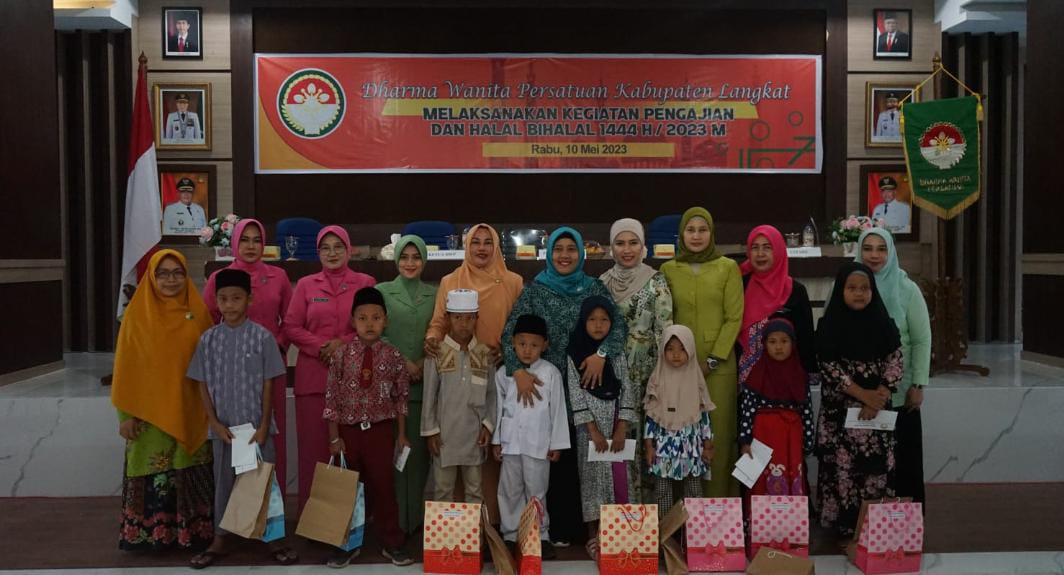 DWP Langkat Gelar Pengajian & Halal Bihalal