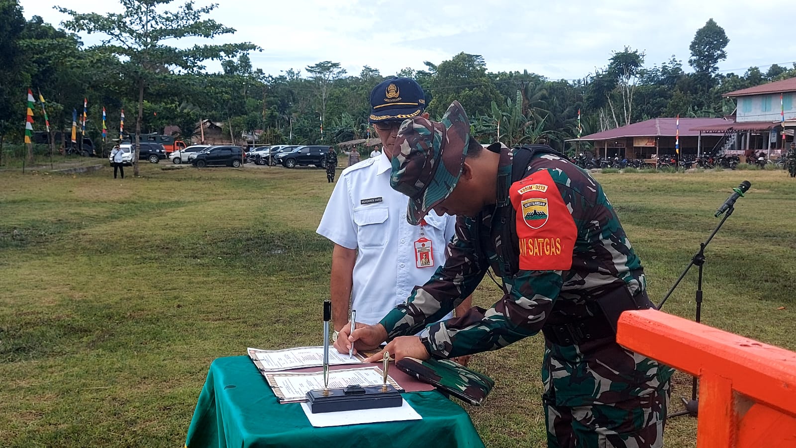 Pembukaan TMMD Ke-116 Tahun 2023 Kodim 0213/Nias Dilaksanakan Di Nias Barat