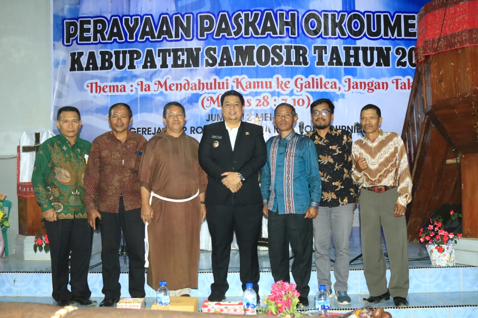 Perayaan Paskah Oikumene Kabupaten Samosir