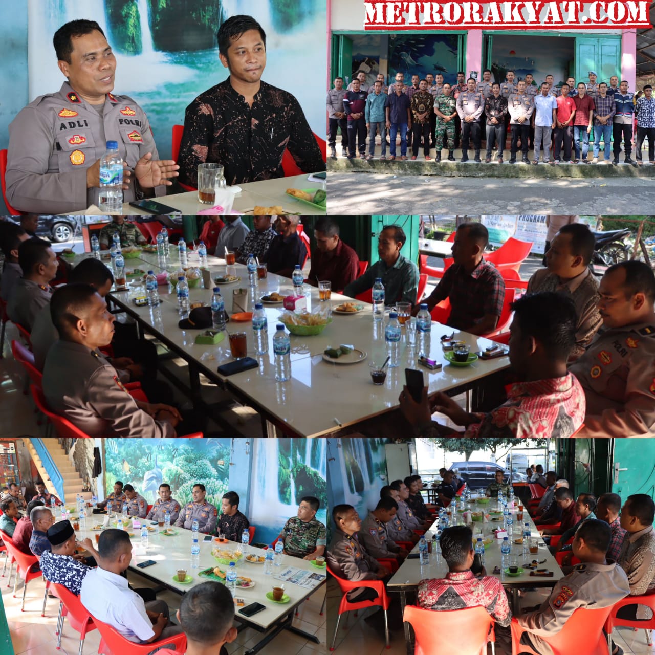 Jum’at Curhat bersama Waka Polres Pidie Jaya