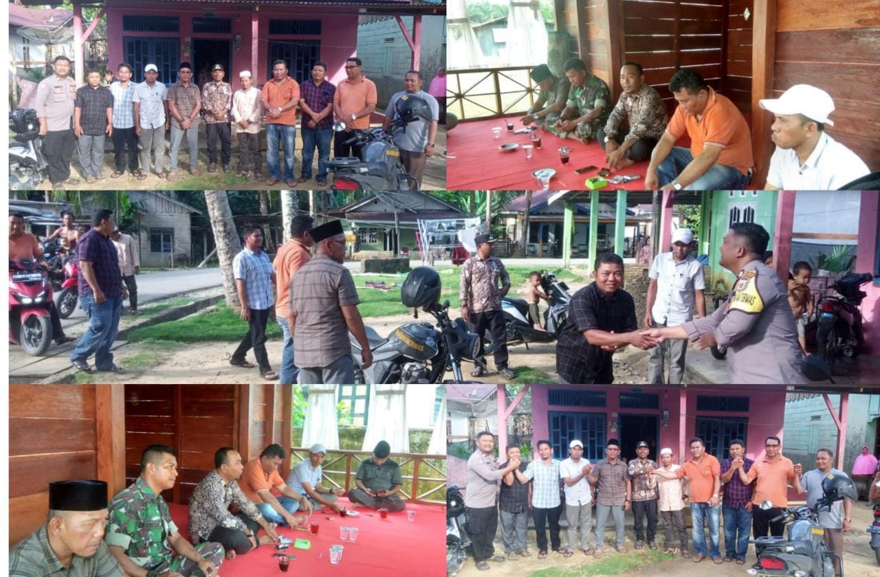 Polsek Rundeng Bersama Koramil Rundeng Dalam Penyelesaian Keributan Antar Pemuda