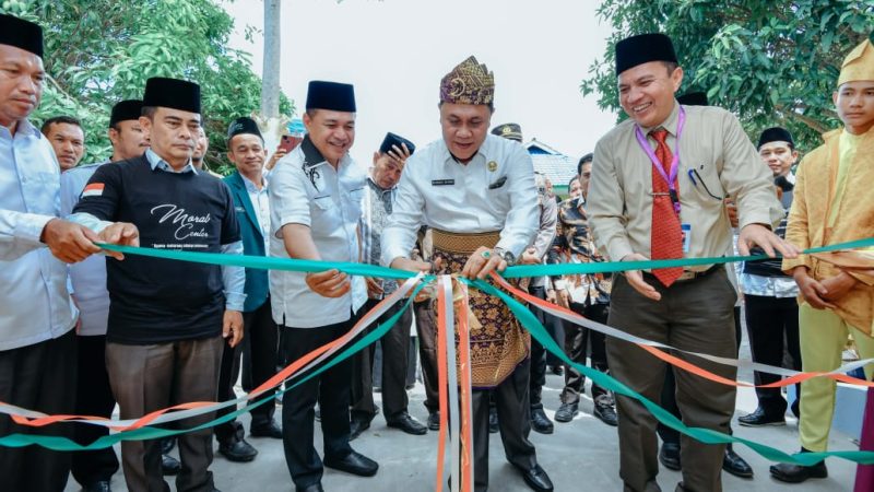 Zahir Hadiri Launching Morab Center Kemenag Batu Bara