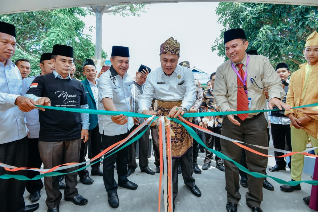 Zahir Hadiri Launching Morab Center Kemenag Batu Bara