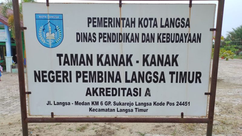 Diduga TK Negeri Langsa Timur Lakukan Pungli : YARA Langsa Minta Polisi Periksa Kepala TK