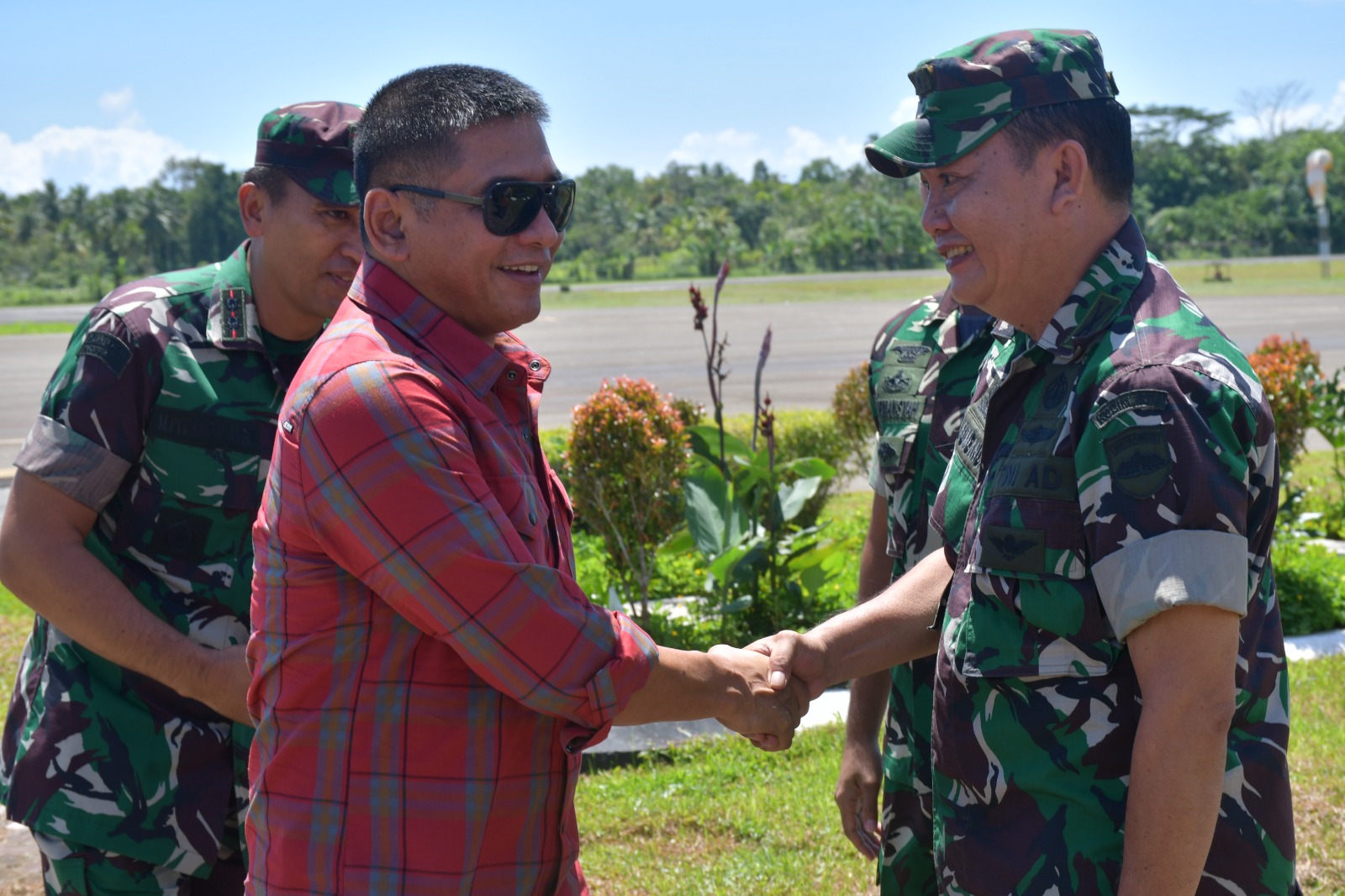 Pastikan Kegiatan TMMD Ke 116 Berjalan Sesuai Rencana, Katim Wasev Tiba Di Pulau Nias.