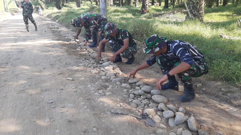 Satgas TMMD 116 Kodim Deliserdang Terus Mantapkan Perkerasan Jalan Sepanjang 6 Km