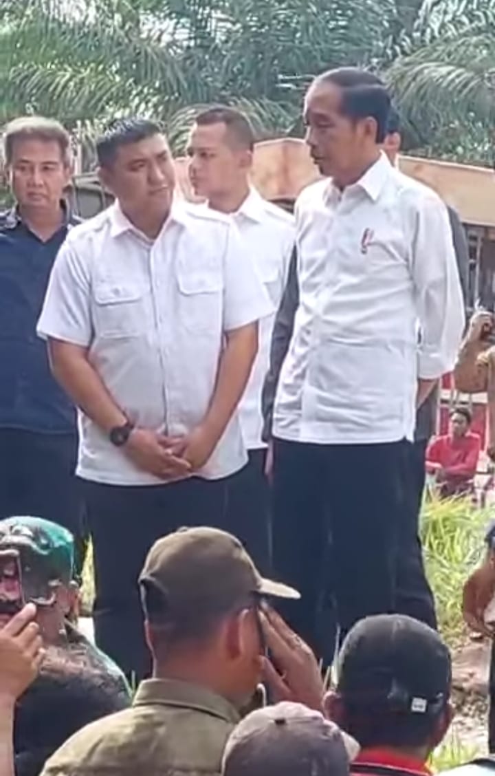 Presiden Joko Widodo Melaksanakan Kunjungan Ke Kabupaten Labuhanbatu Utara