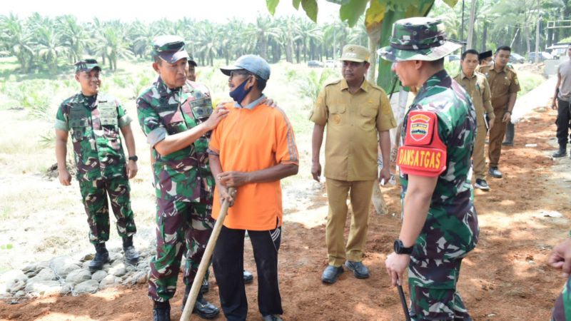 Jenderal Mabesad Puji Warga Ikut Membantu di TMMD 116 Kodim Deliserdang