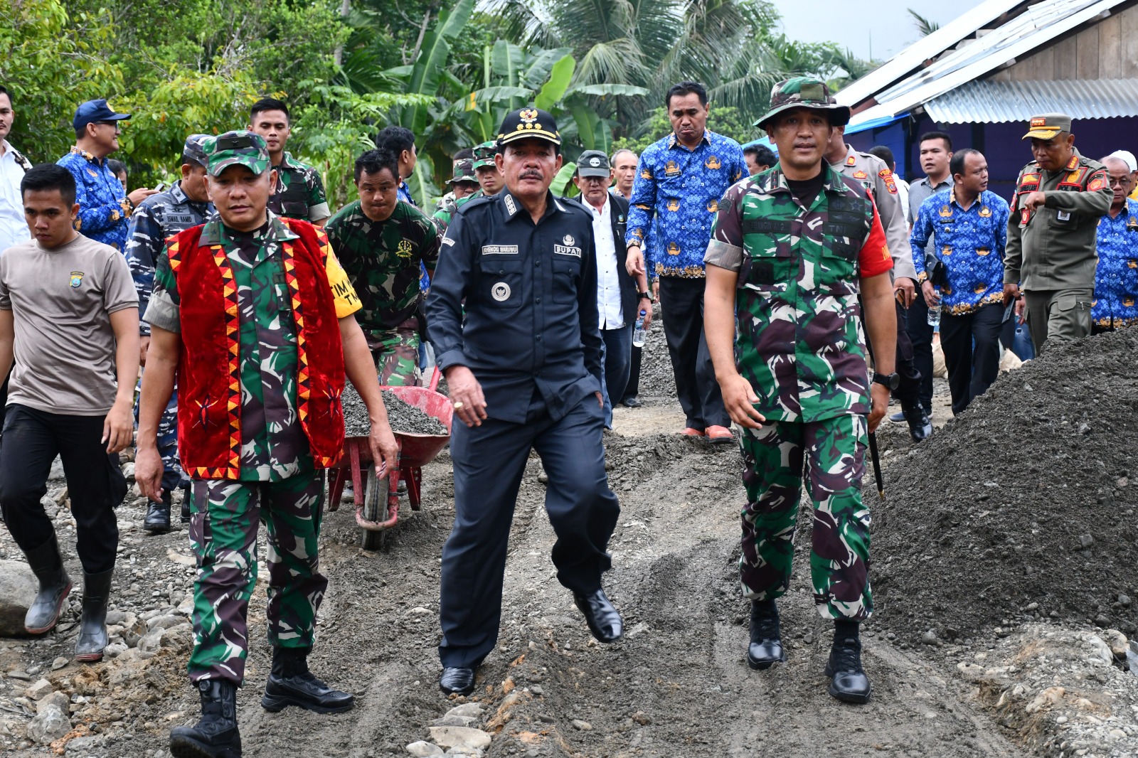 Bupati Nias Barat: Hadirnya TMMD Ke 116 Sangat Membantu Pemerintah Dan Masyarakat