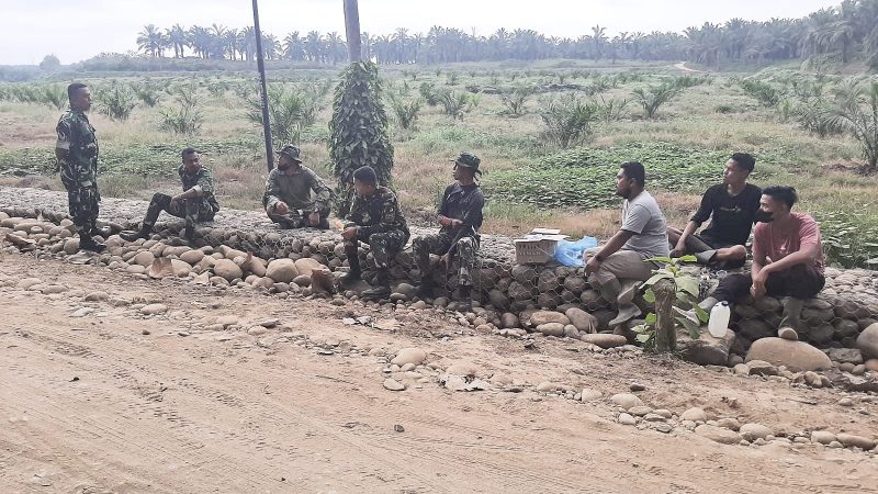 Kejar Target, Pawas TMMD 116 Kodim Deliserdang Terus Motivasi Personil Satgas