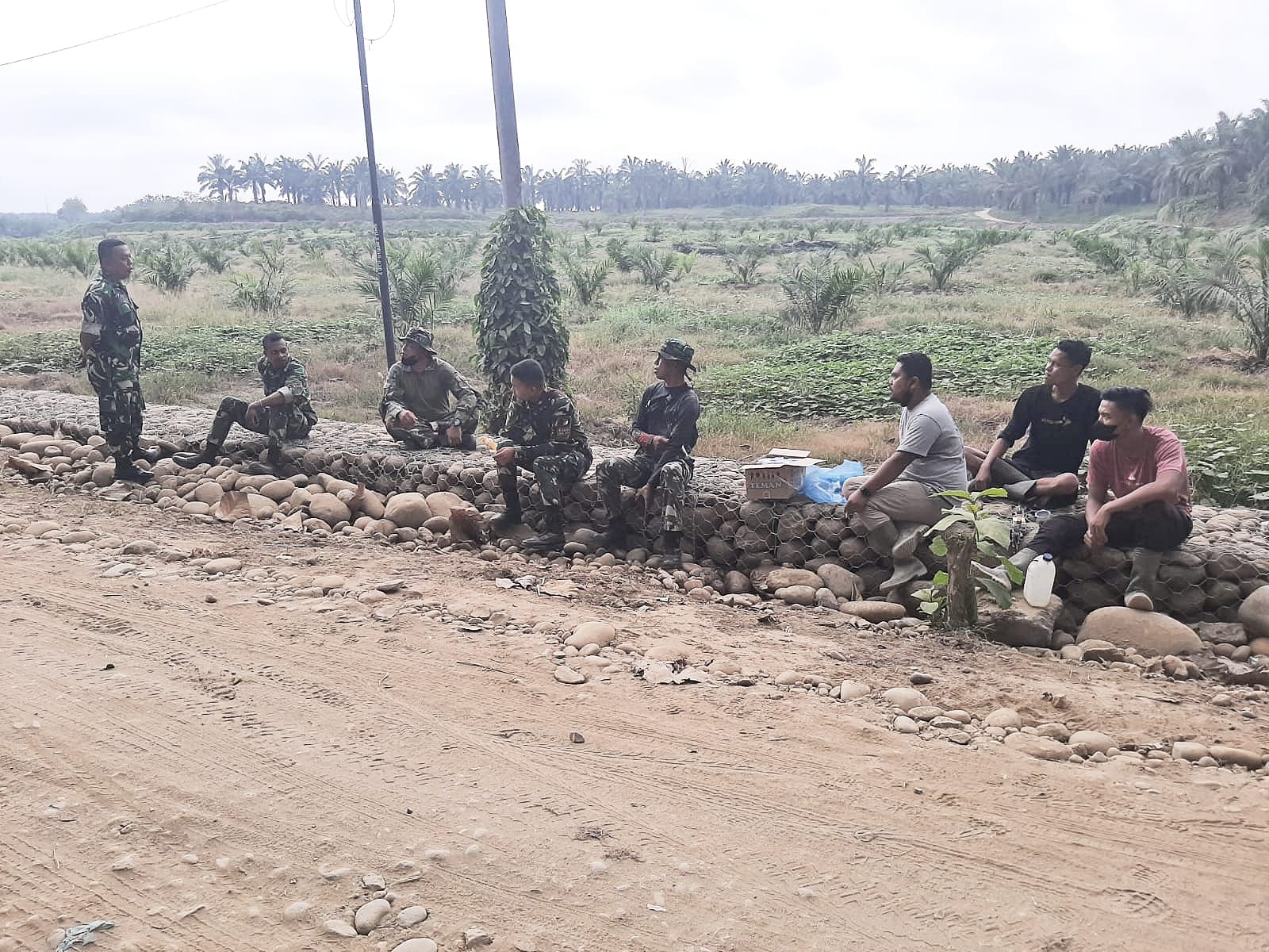 Kejar Target, Pawas TMMD 116 Kodim Deliserdang Terus Motivasi Personil Satgas