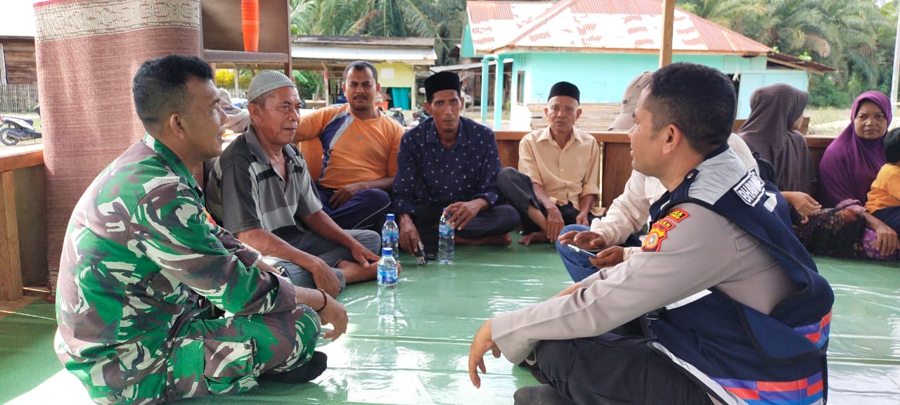 Polisi RW Polsek Nurussalam Siap Menyelesaikan Permasalahan Masyarakat