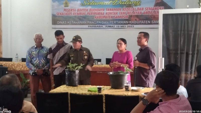 Pemkab Samosir Gelar Bimtek Tanaman dan Rembuk Paripurna KTNA