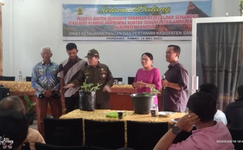Pemkab Samosir Gelar Bimtek Tanaman dan Rembuk Paripurna KTNA