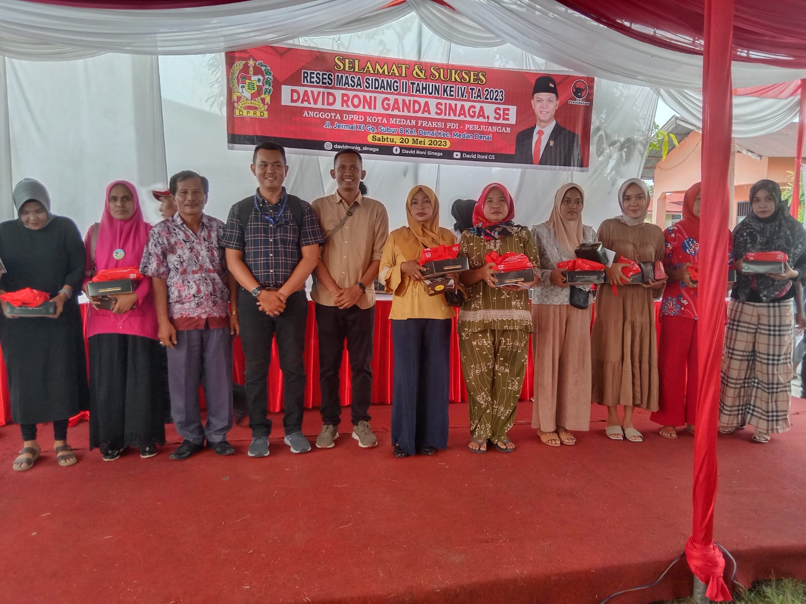 Reses Sesi I Masa Sidang II, Masyarakat Minta David Roni Bantu Pengurusan KIP, PKH dan BPJS Kesehatan