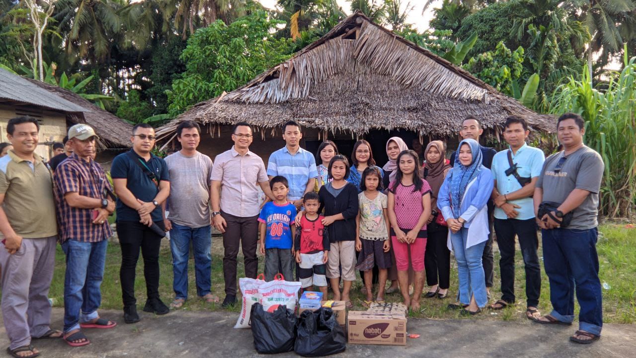 Kejaksaan Negeri Nias Selatan Kunjungan Sosial terdapan Anak Terdakwa EZ