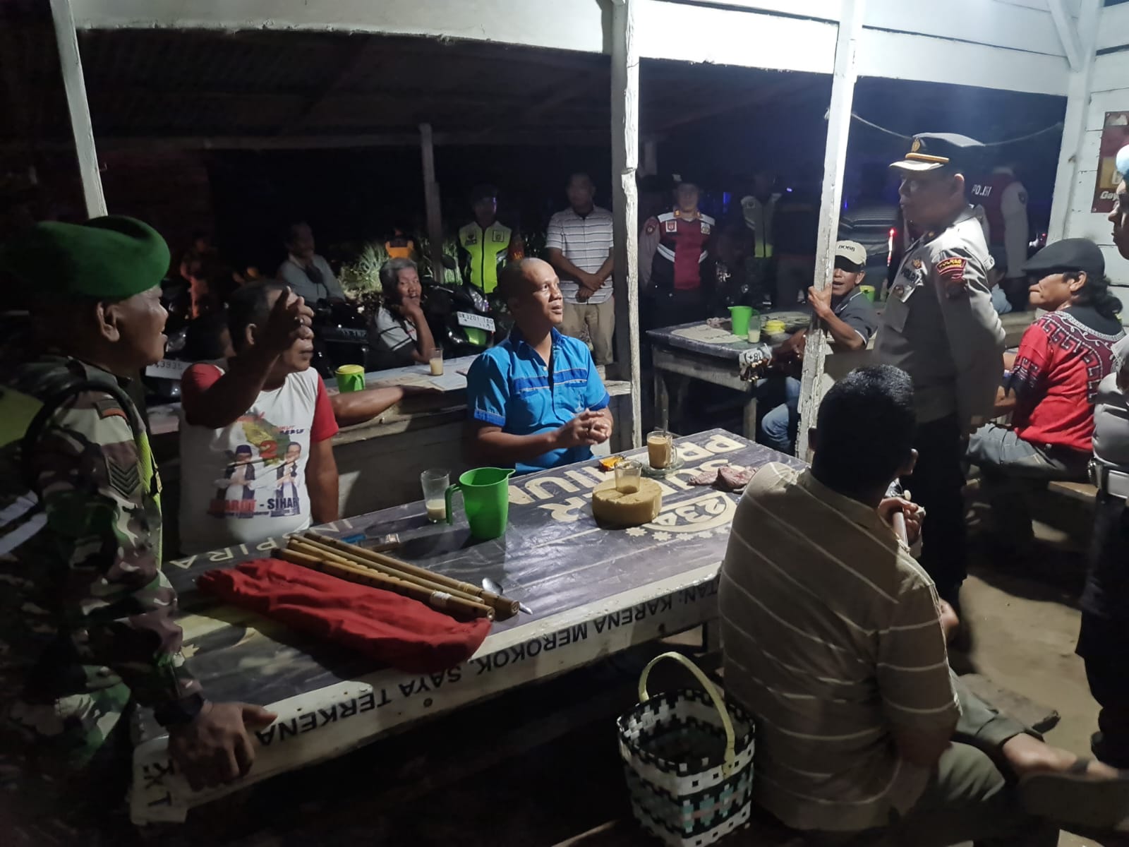 Ajak Masyarakat Merawat Kamtibmas Kapolres Simalungun Pimpin Patroli Skala Besar Dimalam Libur