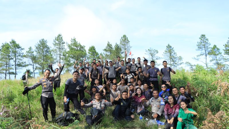 Kapolres Samosir Menutup Kegiatan Pembinaan Bintara Remaja Polres