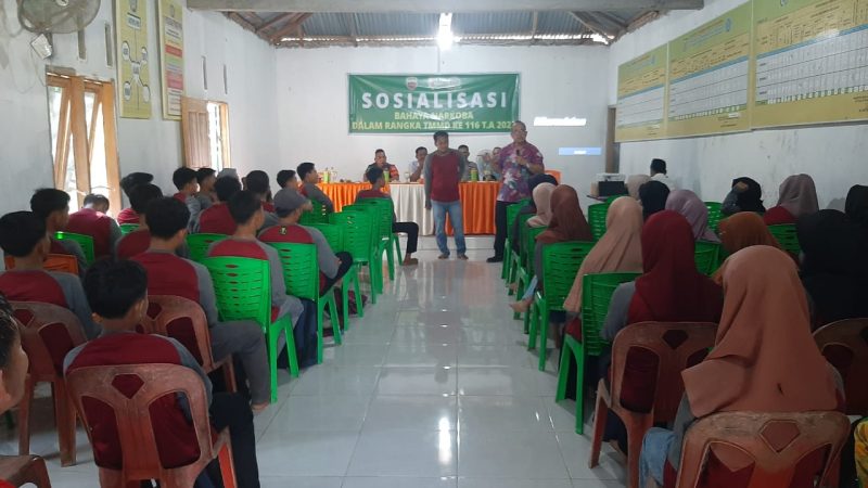 Satgas TMMD 116 Kodim Deliserdang Harapkan Warga Bisa Jadi Penggiat Anti Narkoba di Lingkungannya