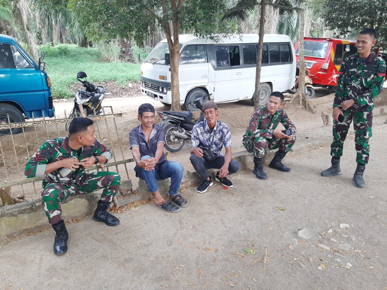Gugah Kreativitas Warga Desa, Satgas TMMD 116 Kodim Deliserdang Aktif Gelar Komsos