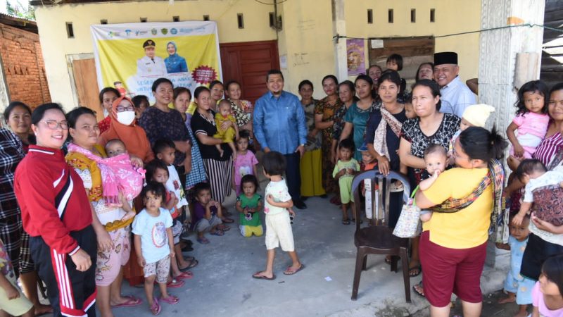 Bupati Tapsel Hadiri Pencanangan Sub PIN Polio Di Angkola Selatan