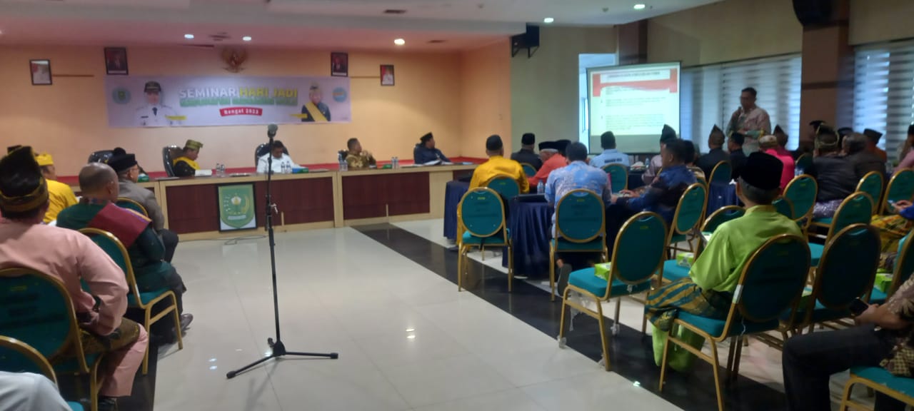 Penetapan Hari Jadi, Pemkab Inhu Gelar Seminar