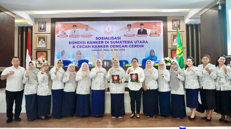 Ketua YKI Sumut & Langkat Sepakat Deteksi Sejak Dini Kurangi Risiko Kanker