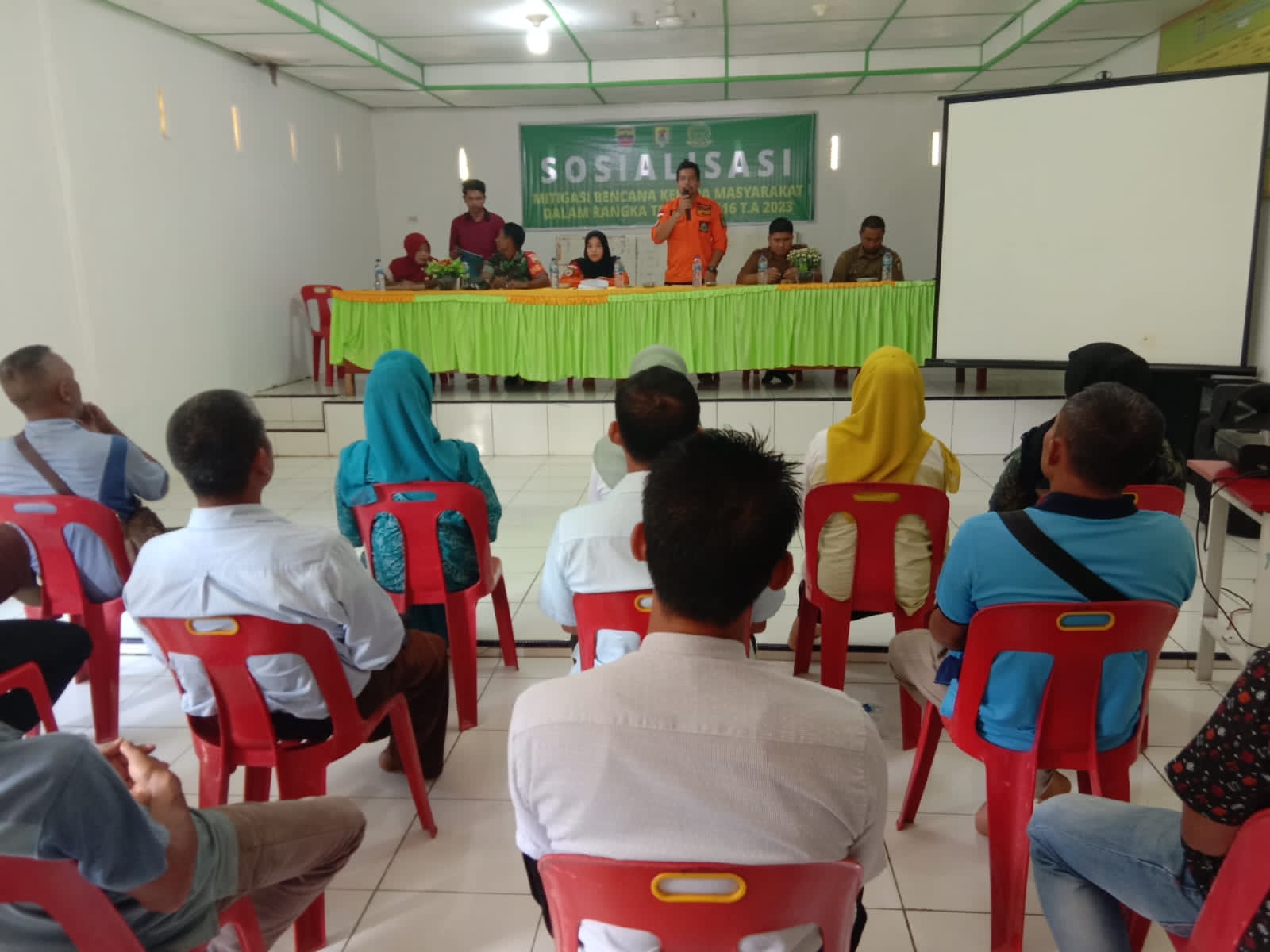 Giat Non Fisik TMMD 116 Kodim Deliserdang, Bahaya Terorisme dan Radikalisme Juga Bisa Sebabkan Bencana Non Alam