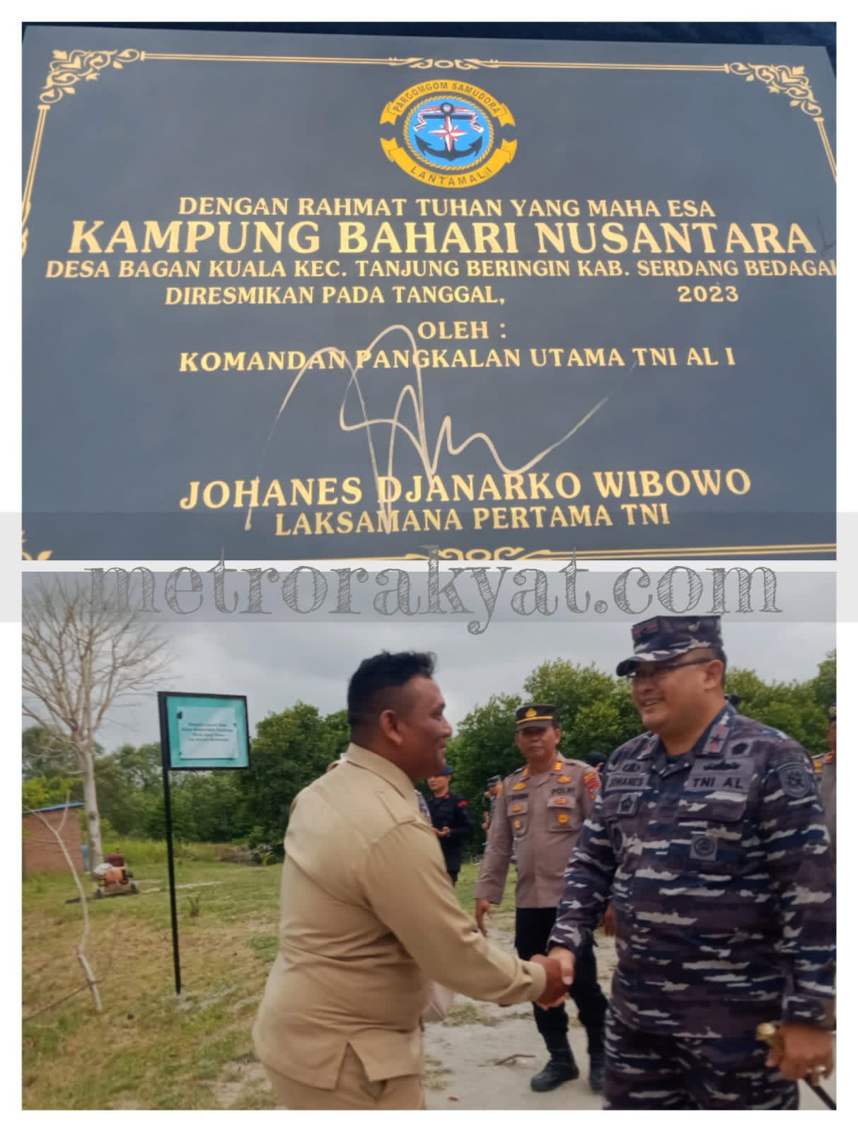 Kades Bagan Kuala : Semoga Program KBN Dapat Memajukan Ekonomi Masyarakat dan Wisata Pantai Merdeka