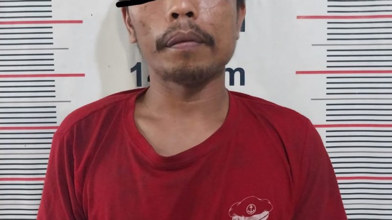 JS (34) Warga Parit Bindu Terduga Pelaku Tindak Pidana Pencurian Sp Motor Diciduk Polsek Kuala Polres Langkat