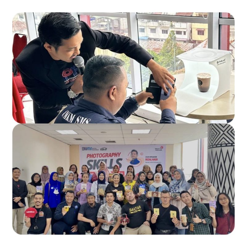 Telkom Witel Sumut Adakan Pelatihan Fotografi Bagi Pelaku UMKM Kota Pematangsiantar