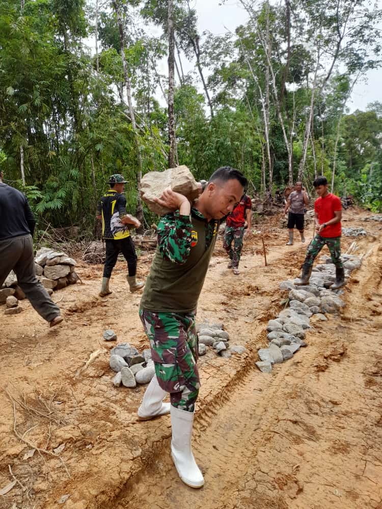 Satgas TMMD Ke 116 Kejar Pencapaian Fisik Pembangunan Di Nias Barat