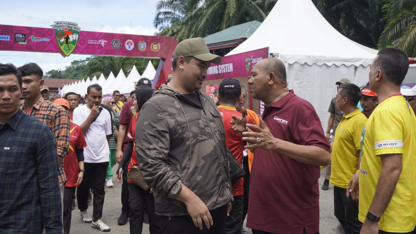 Menpora Dan Plt Bupati Langkat Bareng Hadiri BLOT