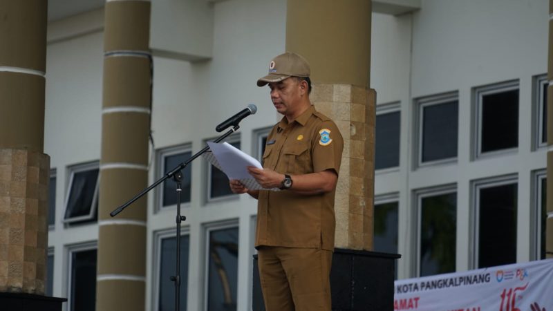 Bertindak Selaku Inspektur Upacara Hari Kebangkitan Nasional Ke-115, Mie Go Sampaikan Sambutan Plt. Menteri Kominfo RI