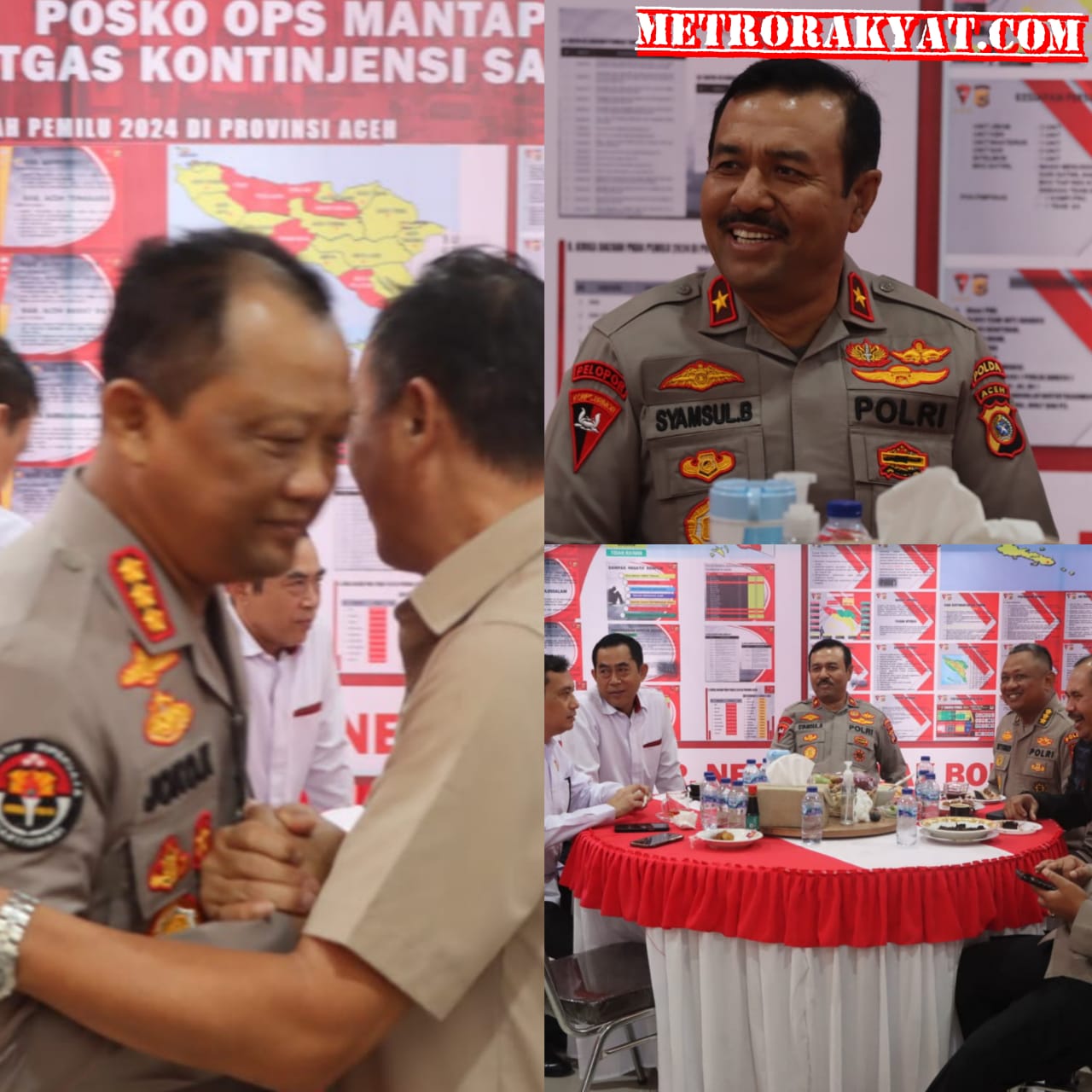 Wakapolda Aceh Hadiri Kegiatan Coffee Morning di Kantor Satbrimob
