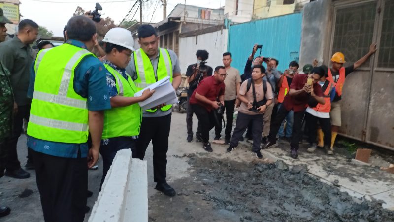 Semua Proyek Lanskap Tidak Memenuhi Spek, Walikota Medan Beri Waktu 90 hari Kontraktor Bongkar Proyek Total Lose ‘Lampu Pocong’