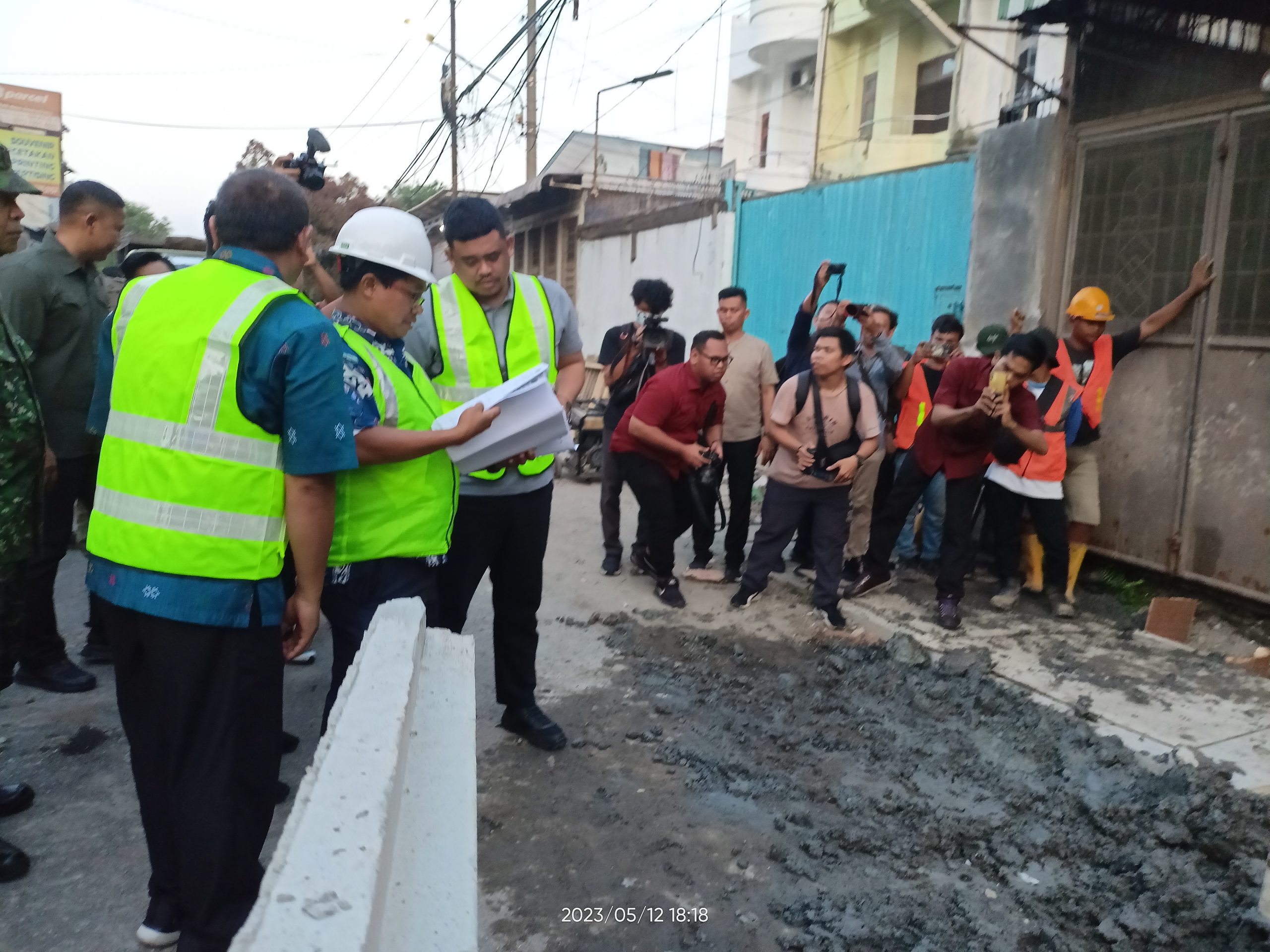 Semua Proyek Lanskap Tidak Memenuhi Spek, Walikota Medan Beri Waktu 90 hari Kontraktor Bongkar Proyek Total Lose ‘Lampu Pocong’